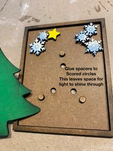 Load image into Gallery viewer, Christmas Tree Tiered Tray File SVG, Glowforge Laser, Tier Tray, LuckyHeartDesignsCo