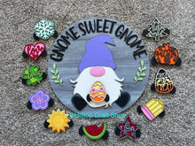 Load image into Gallery viewer, Gnome Sweet Gnome Interchangeable File SVG, Glowforge, LuckyHeartDesignsCo