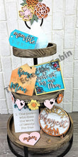 Load image into Gallery viewer, Mother's Day Tiered Tray File SVG, Glowforge Mom Tier Tray