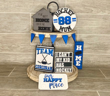 Load image into Gallery viewer, Hockey Tiered Tray File SVG, Glowforge Tier Tray