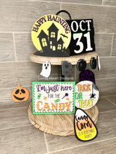 Load image into Gallery viewer, Halloween Tiered Tray File SVG, Glowforge Laser, LuckyHeartDesignsCo