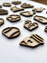 Load image into Gallery viewer, Extra Shapes for the 15" Interchangeable Truck File SVG, Glowforge Laser, LuckyHeartDesignsCo