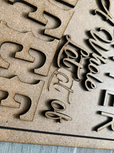 Load image into Gallery viewer, Coffee Wall Collage File SVG, Sign Glowforge Laser, LuckyHeartDesignsCo