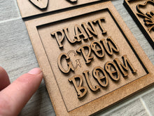 Load image into Gallery viewer, Spring Wall Collage File SVG, Glowforge Sign, LuckyHeartDesignsCo