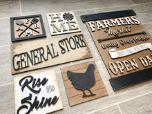 Load image into Gallery viewer, Farm Wall Collage File SVG, Sign Glowforge Laser, LuckyHeartDesignsCo