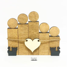 Load image into Gallery viewer, Family Block Figures for Tiered Trays file SVG, Glowforge