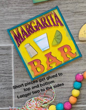 Load image into Gallery viewer, Margarita Tiered Tray File SVG, Glowforge Laser, Cinco De Mayo, Taco Tier Tray, LuckyHeratDesignsCo