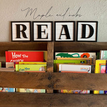 Load image into Gallery viewer, Shiplap Letter Tiles File SVG, Scrabble, Glowforge Laser, LuckyHeartDesignsCo