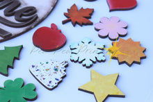 Load image into Gallery viewer, Welcome Interchangeable Door Hanger File SVG, Glowforge, LuckyHeartDesignsCo