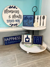 Load image into Gallery viewer, Kitchen Wall Collage File SVG, Glowforge Sign, LuckyHeartDesignsCo