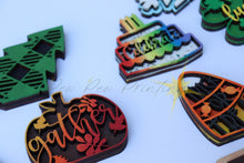 Load image into Gallery viewer, Welcome To Our Camper Interchangeable Door Hanger File SVG, Glowforge, LuckyHeartDesignsCo