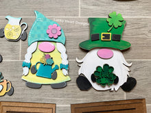 Load image into Gallery viewer, Standing Gnome Girl File SVG, Glowforge Laser, LuckyHeartDesignsCo