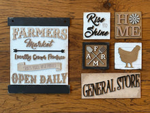 Load image into Gallery viewer, Farm Wall Collage File SVG, Sign Glowforge Laser, LuckyHeartDesignsCo