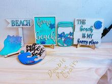 Load image into Gallery viewer, Beach Tiered Tray File SVG, Glowforge Tier Tray Decor