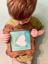 Load image into Gallery viewer, Look What I Did Artwork Frame File, Masterpiece Glowforge, LuckyHeartDesignsCo