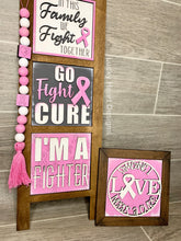 Load image into Gallery viewer, Leaning Ladder Single Frame File SVG, Glowforge, LuckyHeartDesignsCo