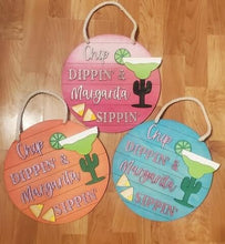 Load image into Gallery viewer, Margarita Door Hanger Bundle File SVG, Glowforge taco file, LuckyHeartDesignsCo