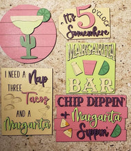 Load image into Gallery viewer, Margarita Tiered Tray File SVG, Glowforge Laser, Cinco De Mayo, Taco Tier Tray, LuckyHeratDesignsCo