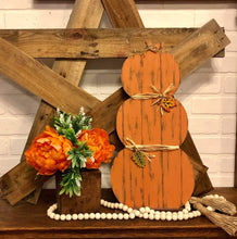 Load image into Gallery viewer, Stacking Standing Pumpkins File SVG, Fall Glowforge, LuckyHeartDesignsCo