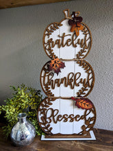 Load image into Gallery viewer, Stacking Standing Pumpkins File SVG, Fall Glowforge, LuckyHeartDesignsCo