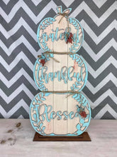 Load image into Gallery viewer, Stacking Standing Pumpkins File SVG, Fall Glowforge, LuckyHeartDesignsCo