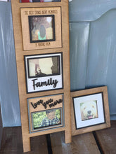 Load image into Gallery viewer, Photo Frame Leaning Ladder File SVG, Picture Frame Glowforge, LuckyHeartDesignsCo