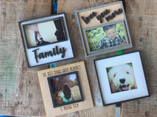 Load image into Gallery viewer, Photo Frame Leaning Ladder File SVG, Picture Frame Glowforge, LuckyHeartDesignsCo