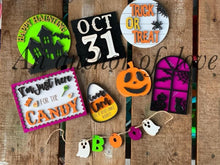 Load image into Gallery viewer, Halloween Tiered Tray File SVG, Glowforge Laser, LuckyHeartDesignsCo