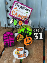 Load image into Gallery viewer, Halloween Tiered Tray File SVG, Glowforge Laser, LuckyHeartDesignsCo