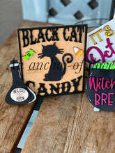 Load image into Gallery viewer, Witches Tiered Tray File SVG, Halloween Tier Tray, Glowforge Laser, LuckyHeartDesignsCo