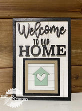 Load image into Gallery viewer, Patterned Backers For The Leaning Ladder Inserts File SVG, Glowforge, LuckyHeartDesignsCo