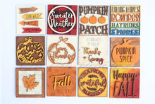 Load image into Gallery viewer, Fall Leaning Ladder File SVG, Tiered Tray Glowforge, LuckyHeartDesignsCo