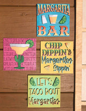 Load image into Gallery viewer, Beer Margarita Wine Leaning Ladder File SVG, Glowforge Tiered Tray, LuckyHeartDesignsCo