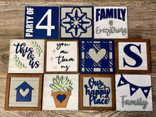 Load image into Gallery viewer, Family Home Leaning Ladder File SVG, Glowforge Tiered Tray, LuckyHeartDesignsCo