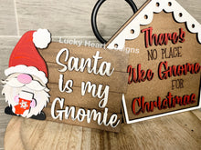 Load image into Gallery viewer, Gnome Christmas Tiered Tray File SVG, Gnomie Tier Tray, Glowforge Sign, LuckyHeartDesignsCo
