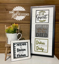 Load image into Gallery viewer, Kitchen Leaning ladder File SVG, Glowforge Tiered Tray, LuckyHeartDesignsCo