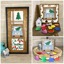 Load image into Gallery viewer, Farmhouse Truck Interchangeable Leaning Ladder File SVG, Seasonal Shapes Glowforge, LuckyHeartDesignsCo