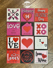 Load image into Gallery viewer, Valentine's Day Leaning Ladder File SVG, Glowforge Tiered Tray, LuckyHeartDesignsCo