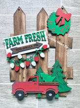 Load image into Gallery viewer, Christmas Interchangeable Fence Bundle File SVG, Gnome Santa Holiday, Glowforge, LuckyHeartDesignsCo