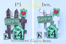 Load image into Gallery viewer, Interchangeable Fence Family Home Bundle File SVG, Glowforge, LuckyHeartDesignsCo