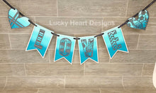Load image into Gallery viewer, Love Banner File SVG, Glowforge, valentines hearts