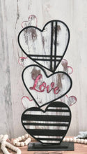 Load image into Gallery viewer, Stacking Hearts Love Valentines File SVG, Glowforge, LuckyHeartDesignsCo