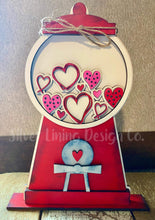 Load image into Gallery viewer, Gumball Machine Interchangeable File SVG, Glowforge, LuckyHeartDesignsCo