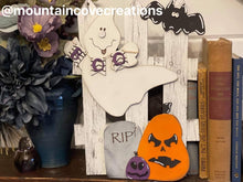 Load image into Gallery viewer, Interchangeable Fence Fall Bundle Sign File SVG, Halloween, Thanksgiving, Scarecrow, Glowforge Seasonal, LuckyHeartDesignsCo