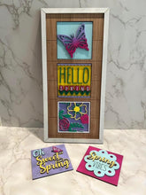 Load image into Gallery viewer, Spring Leaning Ladder File SVG, Glowforge Tiered Tray, LuckyHeartDesignsCo