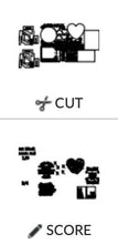 Load image into Gallery viewer, Galentines Anti-Valentines Tiered Tray File SVG, Tier Tray, Glowforge, LuckyHeartDesignsCo