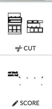 Load image into Gallery viewer, Interchangeable Window Box Leaning Insert Sign File SVG, Glowforge, LuckyHeartDesignsCo