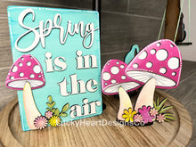 Load image into Gallery viewer, Spring Gnome Tiered Tray File SVG, Glowforge Tier Tray, LuckyHeartDesignsCo