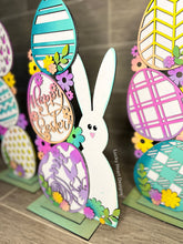 Load image into Gallery viewer, Stacking Easter egg File SVG, Glowforge, LuckyHeartDesignsCo