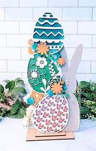 Load image into Gallery viewer, Stacking Easter egg File SVG, Glowforge, LuckyHeartDesignsCo